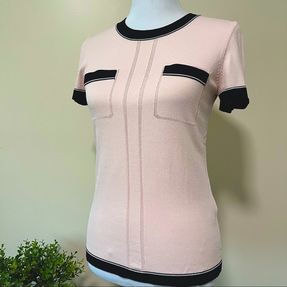 Karl Lagarfeld Half Sleeve Sweater <XS>